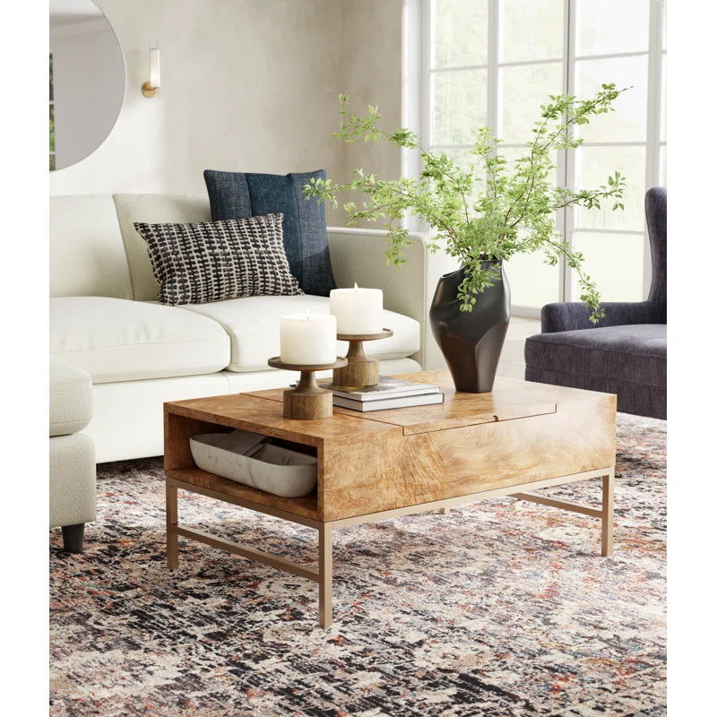 Simplistic Solid Wood Coffee Table - Furnishiaa -  -